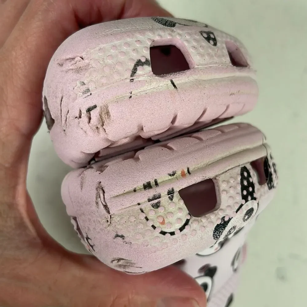 Crocs Childrens/Kids Classic Panda Clogs (Blush Pink) Size 8 Toddler